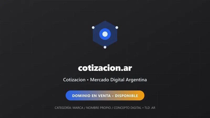 Identidad gráfica y activo digital para Cotizacion en Argentina